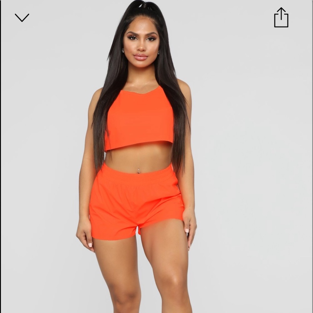 Play it off fashion nova short set